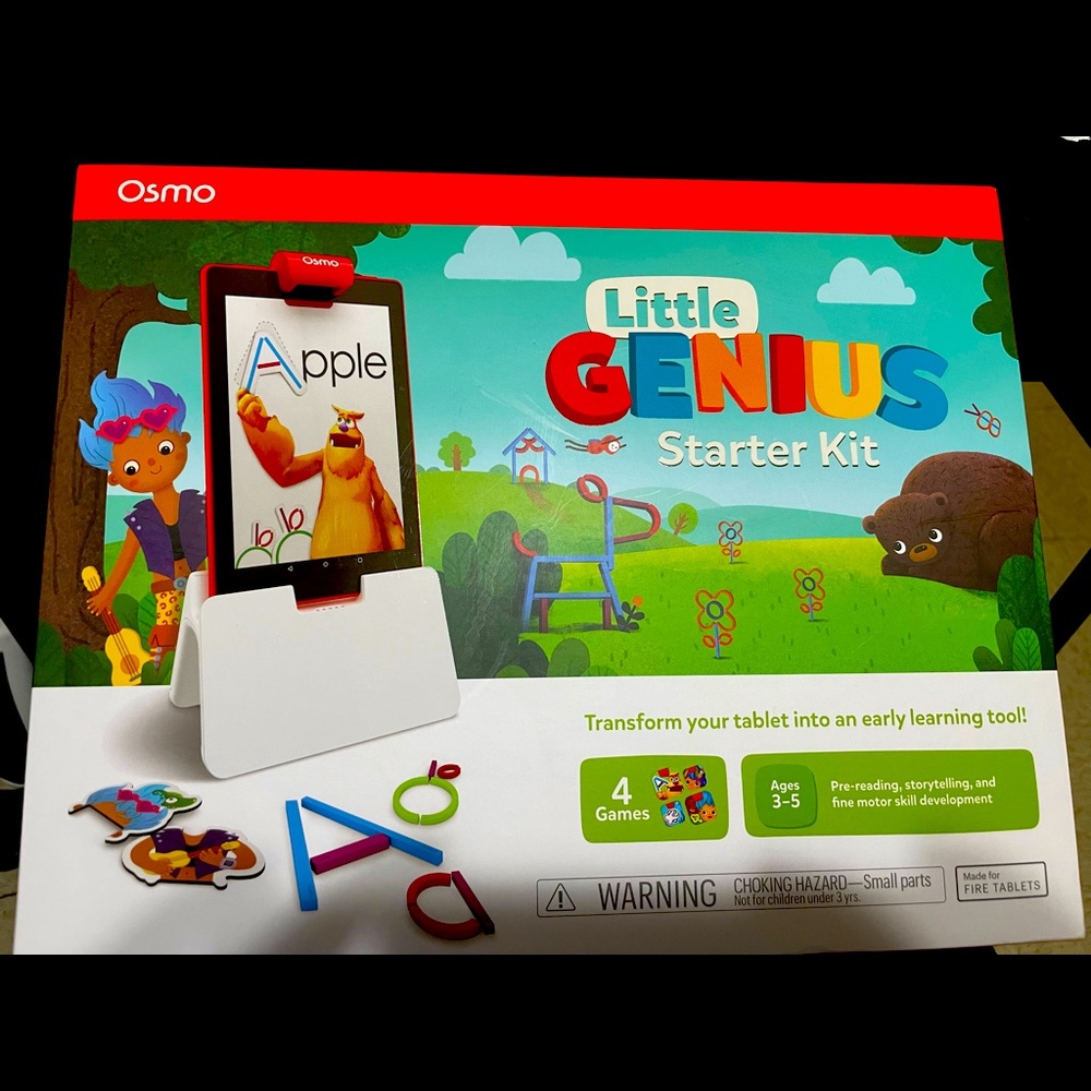 Osmo little genius starter kit and fire tablet